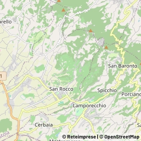 Mappa Lamporecchio