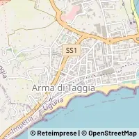 Mapa Taggia