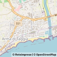 Mapa Taggia