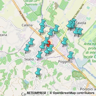 Mappa Via Giorgio La Pira, 59011 Seano PO, Italia (0.896)