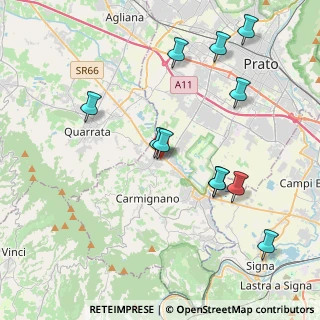 Mappa Via Giorgio La Pira, 59011 Seano PO, Italia (4.42273)