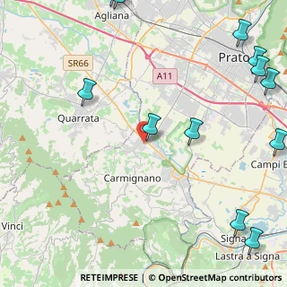Mappa Via Giorgio La Pira, 59011 Seano PO, Italia (6.81667)