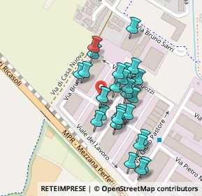 Mappa Via Bruno Trentin, 50019 Sesto Fiorentino FI, Italia (0.10345)