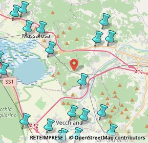 Mappa Via della Chiesa Seconda, 55100 Lucca LU, Italia (6.4435)