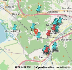 Mappa Via della Chiesa Seconda, 55100 Lucca LU, Italia (2.1145)