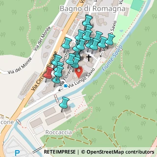 Mappa Via Fiorentina, 47021 Bagno di Romagna FC, Italia (0.1)
