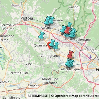 Mappa Via Catro, 59011 Seano PO, Italia (7.23263)