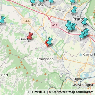 Mappa Via Don Lorenzo Milani, 59011 Seano PO, Italia (6.585)