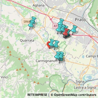 Mappa Via Don Lorenzo Milani, 59011 Seano PO, Italia (3.28706)