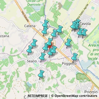 Mappa Via Don Lorenzo Milani, 59011 Seano PO, Italia (0.906)