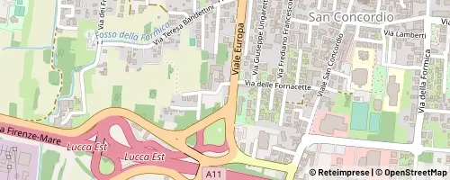 Mappa Lucca