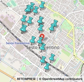 Mappa Via XXIV Maggio, 50019 Sesto Fiorentino FI, Italia (0.488)