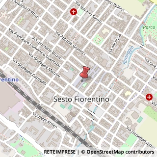Mappa Via Felice Cavallotti, 64, 50019 Sesto Fiorentino, Firenze (Toscana)