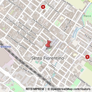 Mappa Via Felice Cavallotti, 78, 50019 Sesto Fiorentino, Firenze (Toscana)