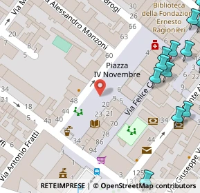 Mappa P.ZZA V.VENETO ANG. VIA CAVALLOTTI, 50019 Sesto Fiorentino FI, Italia (0.125)