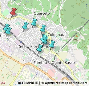 Mappa Via XIV Luglio, 50019 Sesto Fiorentino FI, Italia (0.83182)