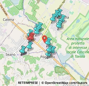 Mappa Via Galileo Galilei, 59015 Carmignano PO, Italia (0.819)