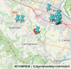 Mappa Via Marconi, 59015 Carmignano PO, Italia (4.84231)