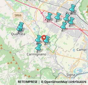 Mappa Via Marconi, 59015 Carmignano PO, Italia (3.94727)