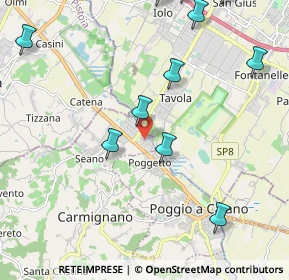 Mappa Via Marconi, 59015 Carmignano PO, Italia (2.70909)