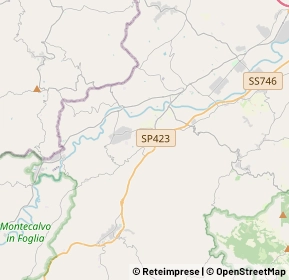 Mappa 61022 Colbordolo PU, Italia (4.1645)