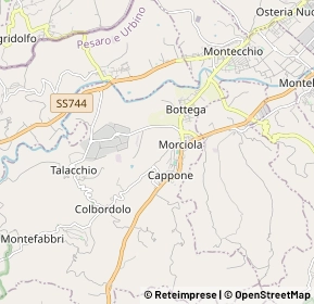 Mappa 61022 Colbordolo PU, Italia (1.61)