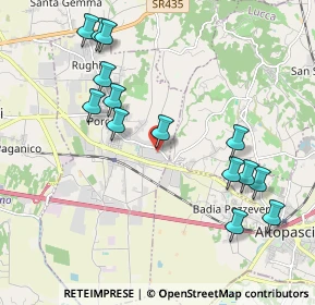 Mappa Via Rocchetti, 55016 Porcari LU, Italia (2.23286)