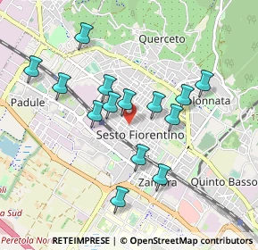 Mappa Via Imbriani, 50019 Sesto Fiorentino FI, Italia (0.86286)