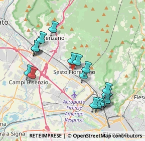 Mappa Via Imbriani, 50019 Sesto Fiorentino FI, Italia (4.03833)