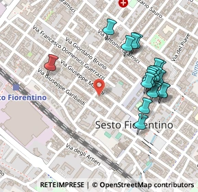 Mappa Via Aurelio Saffi, 50019 Sesto Fiorentino FI, Italia (0.2645)