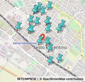 Mappa Via Imbriani, 50019 Sesto Fiorentino FI, Italia (0.462)