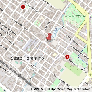 Mappa Piazza Ginori, 15, 50019 Sesto Fiorentino, Firenze (Toscana)