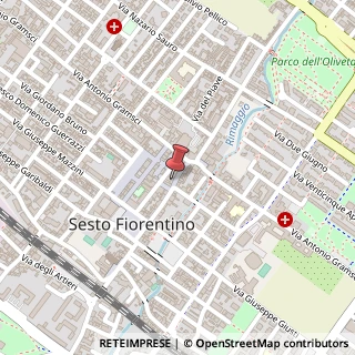 Mappa Via Giuseppe Verdi, 48, 50019 Sesto Fiorentino, Firenze (Toscana)