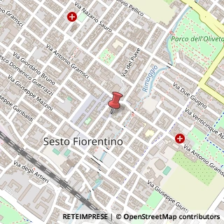 Mappa Via Giuseppe Verdi, 83, 50019 Sesto Fiorentino, Firenze (Toscana)
