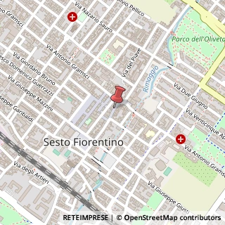 Mappa Via Giuseppe Verdi, 67, 50019 Sesto Fiorentino, Firenze (Toscana)