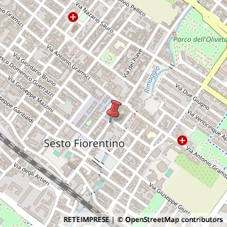 Mappa Via Giuseppe Verdi, 99, 50019 Sesto Fiorentino, Firenze (Toscana)