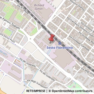 Mappa Viale L.Ariosto, 492B, 50019 Sesto Fiorentino, Firenze (Toscana)