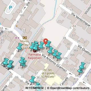 Mappa Via Antonio Gramsci, 50019 Sesto Fiorentino FI, Italia (0.05833)