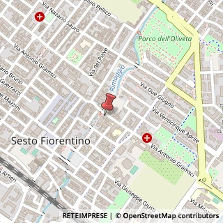 Mappa Via A. Gramsci, 368, 50019 Sesto Fiorentino, Firenze (Toscana)