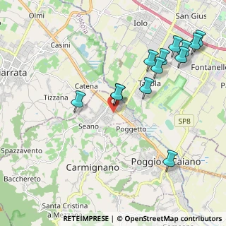 Mappa Via Giorgio La Pira, 59015 Seano PO, Italia (2.32923)