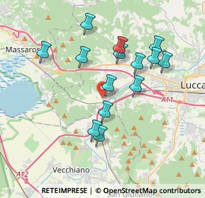 Mappa Via della Stazione, 56017 San Giuliano Terme PI, Italia (3.50429)