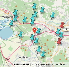 Mappa Via della Stazione, 56017 San Giuliano Terme PI, Italia (4.338)