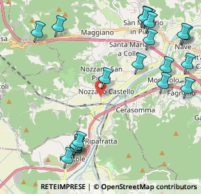 Mappa Via della Stazione, 56017 San Giuliano Terme PI, Italia (2.8105)