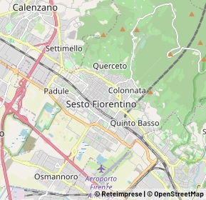 Mappa 50019 Sesto Fiorentino FI, Italia (2.2165)
