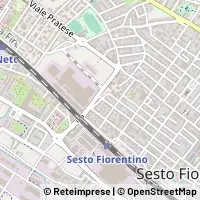 Kaart Sesto Fiorentino