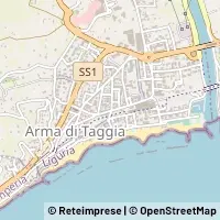 Mapa Taggia