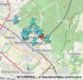 Mappa Via Pilade Biondi, 50019 Sesto Fiorentino FI, Italia (1.43909)