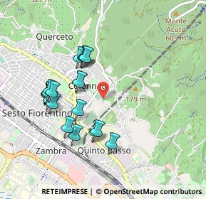Mappa Via Pilade Biondi, 50019 Sesto Fiorentino FI, Italia (0.9255)