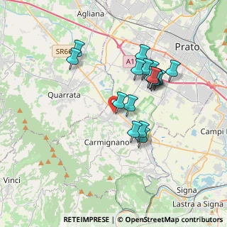 Mappa Via 7 Fratelli Cervi, 59015 Carmignano PO, Italia (3.3)