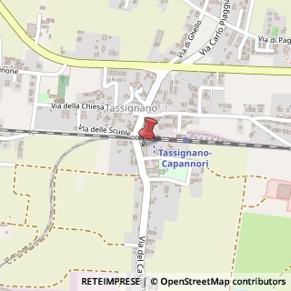 Mappa Strada Provinciale Madonna degli Angeli, 79, 55012 Capannori, Lucca (Toscana)